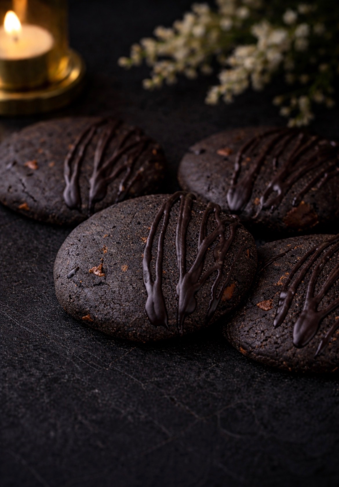 Black Velvet cookies